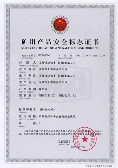 QyFHS80-31.5Z FHS200-31.5Z